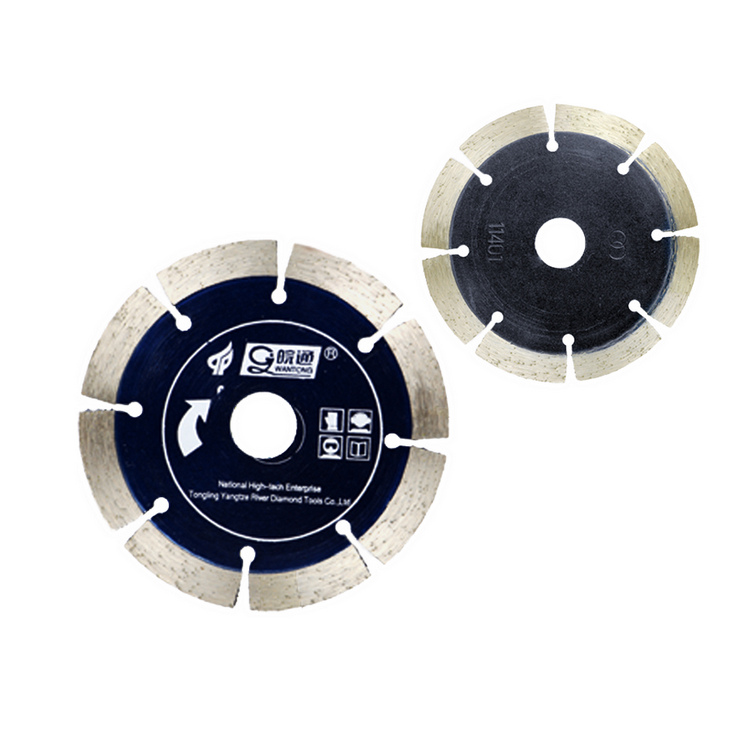 Wet and dry diamond segmented cutting disc saw blade for marble and granite 