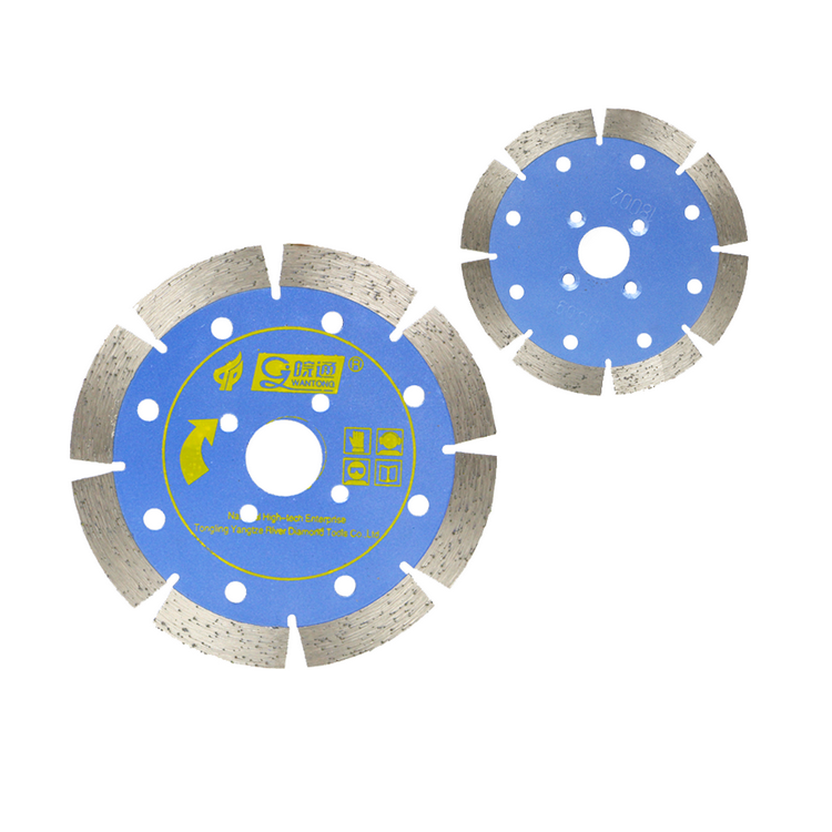Wet and dry diamond segmented cutting disc saw blade for marble and granite 